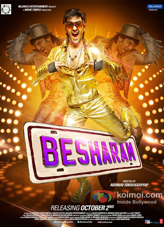 Ranbir Kapoor Besharam Movie Poster (Ranbir Kapoor Besharam Movie New Poster)