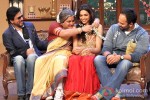 Shah Rukh Khan, Ali Asgar, Deepika Padukone And Rohit Shetty in promote Chennai Express on Comedy Nights Pic 2