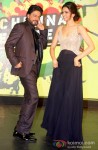 Shah Rukh Khan And Deepika Padukone At Chennai Express Music Launch Pic 2