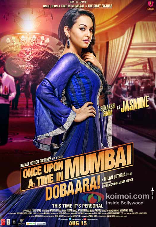 Sonakshi Sinha in Once Upon A Time In Mumbaai Dobaara! New Movie Poster