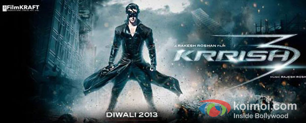 Hrithik Roshan In Krrish 3 Movie Poster