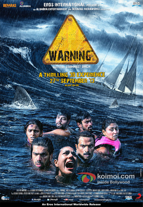 Warning3D Poster