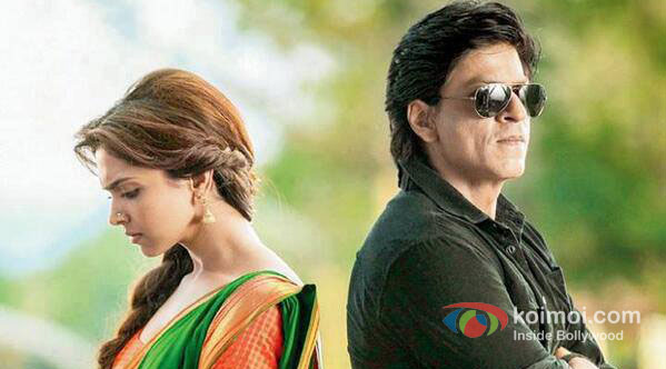 Deepika Padukone And Shah Rukh Khan In Chennai Express Movie Stills