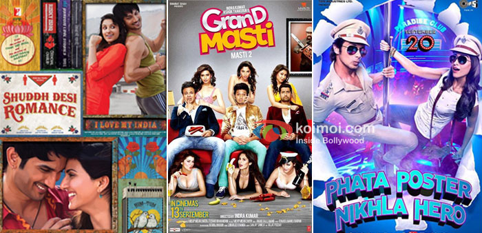 Shuddh Desi Romance, Grand Masti And Phata Poster Nikhla Hero Movie Poster