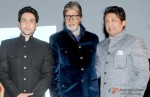 Adhyayan Suman, Amitabh Bachchan and Shekhar Suman at The Trailer Launch of 'Heartless'
