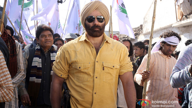 Sunny Deol in a still from Singh Saab The Great