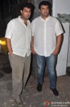 Kunaal Roy Kapur and Siddharth Roy Kapur at the special screening of 'R...Rajkumar'