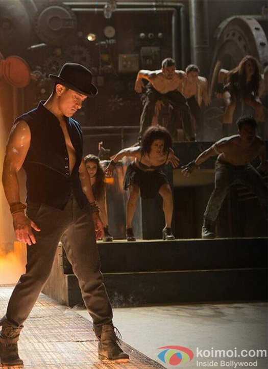 Aamir Khan in a Tap song still from Dhoom 3