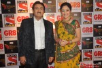 Dilip Joshi and Disha Vakani during the 'Sab Ke Satrangi Awards'