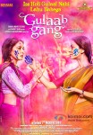 Madhuri Dixit and Juhi Chawla in a Gulaab Gang Movie Poster