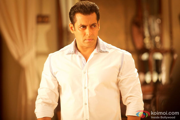 Salman Khan in a still from 'Jai Ho'