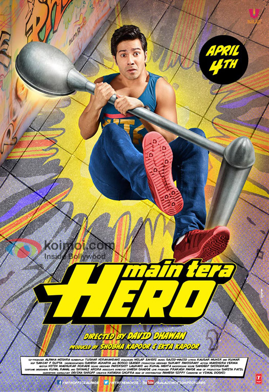 Varun Dhawan starrer 'Main Tera Hero' movie first look poster