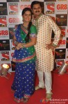 Sucheta Khanna and Rohitash Gaud during the 'Sab Ke Satrangi Awards'