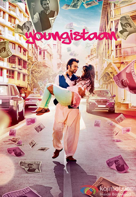 Jackky Bhagnani and Neha Sharma starrer 'Youngistaan' Movie Poster