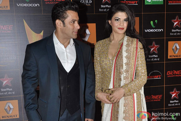 Salman Khan and Jacqueline Fernandez at an event