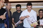 Vidhu Vinod Chopra, Anil Kapoor and Aamir Khan attend a Book launch event