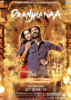 Raanjhanaa Movie Poster
