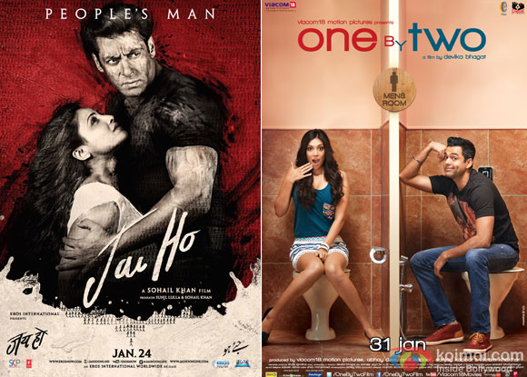 Jai Ho and One By Two Movie Poster