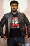 Arjun Kapoor promotes movie 'Gunday' at Mumbai's College campus