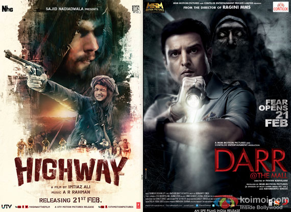 Highway and Darr @ The Mall Movie Poster