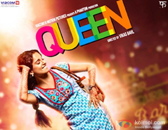 Kangana Ranaut in a ‘Queen’ Movie Poster