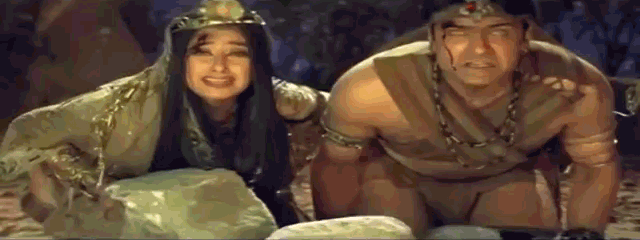 Manisha Koirala and Armaan Kohli in a still from movie 'Jaani Dushman - Ek Anokhi Kahani'