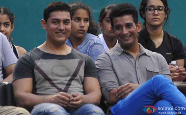 Aamir Khan & Sharman Joshi Promote Women's Tennis Tournament