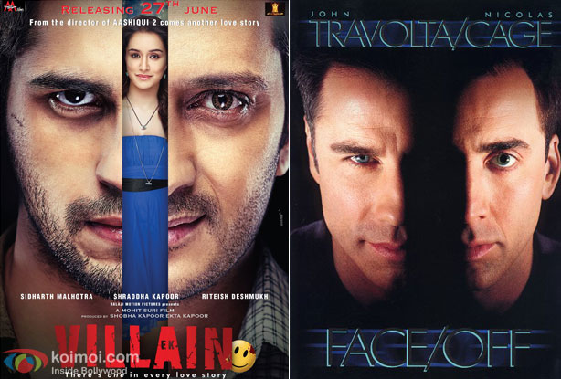 Ek Villain and Face/Off: Fill In The Blanks.. Now Nothing Looks Similar!