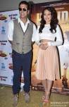 Akshay Kumar and Sonakshi Sinha during the promotion of 'Holiday - A Soldier Is Never Off Duty' on DID Pic 1