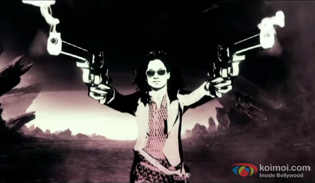 Kangana Ranaut in a still from movie ‘Revolver Rani’