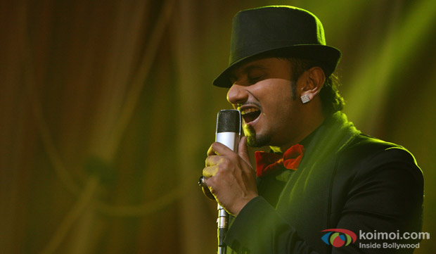 Honey Singh in a still from movie 'The Xpose'
