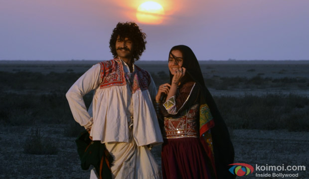 Purab Kohli and Kirti Kulhari in a still from movie 'Jal'