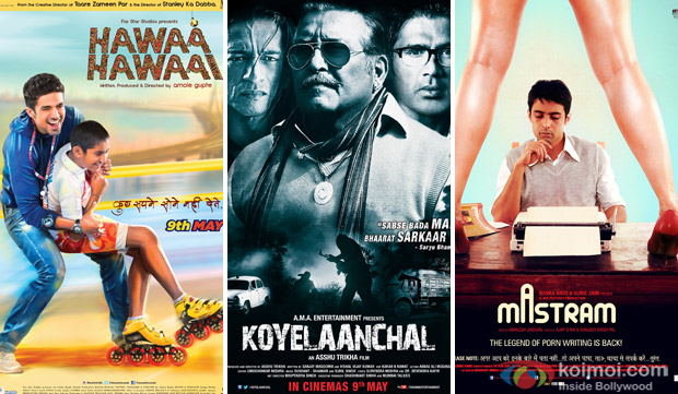 'Hawa Hawaai', 'Koyelaanchal', and 'Mastram' Movie Poster