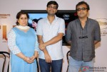 Guneet Monga, Kanu Behl and Dibakar Banerjee during the press conference of film 'Titli' Pic 1