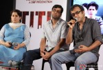 Guneet Monga, Kanu Behl and Dibakar Banerjee during the press conference of film 'Titli' Pic 2