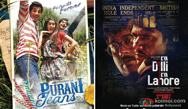 'Puraani Jeans' and 'Kya Dilli Kya Lahore' Movie Poster