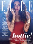Red Hot! Esha Gupta On Elle Cover