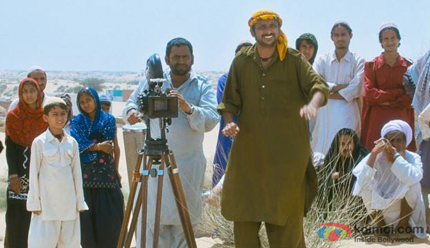 Sharib Hashmi in a still from movie ‘Filmistaan’