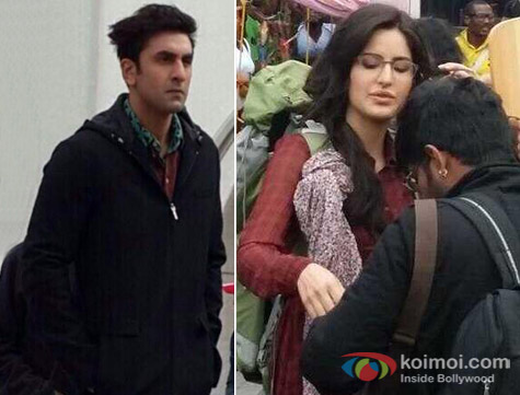 Ranbir Kapoor and Katrina Kaif Shooting for Jagga Jasoos