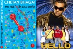 Film Hello is based on the novel 'One Night @ The Call Center' written by Chetan Bhagat
