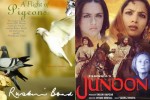 Film Junoon is based on the novel 'A flight of the pigeons' written by Ruskin Bond