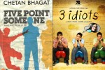 Film 3 Idiots is based on the novel '5 Point Someone' written by Chetan Bhagat