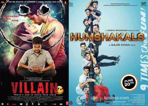 Ek Villain and Humshakals Movie Poster