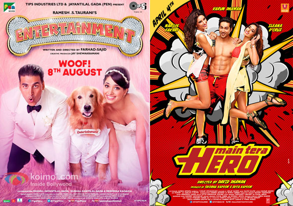 Entertainment And Main Tera Hero Movie Poster