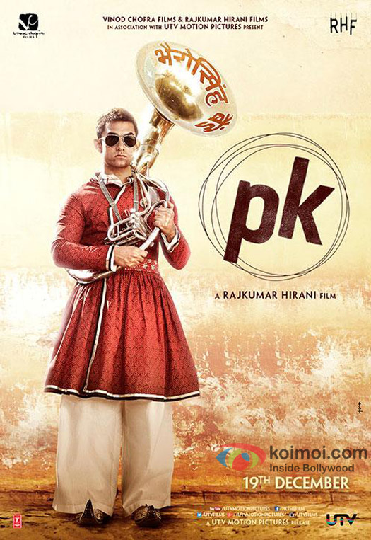 Aamir Khan starrer 'PK' Movie Poster