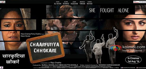 'Chaarfutiya Chhokare' movie poster