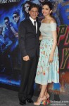 Shah Rukh Khan and Deepika Padukone during the launch of Video Song 'Sharabi'