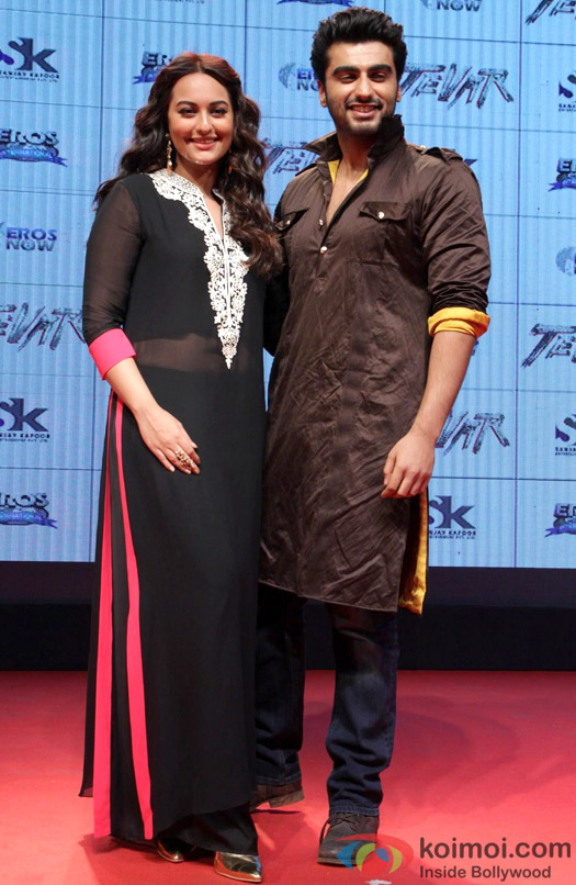 Arjun Kapoor Sonakshi Sinha Launch Tevar Trailer Koimoi