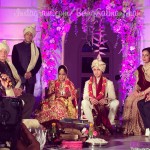 Salim Khan and Salman Khan during the Arpita Khan-Ayush Sharma's Wedding