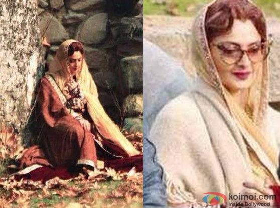 Rekha's Begum Look In Movie 'Fitoor'